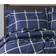 Truly Soft Windowpane Duvet Cover Blue (228.6x172.72)