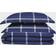 Truly Soft Windowpane Duvet Cover Blue (228.6x172.72)