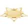 Georg Jensen Star Pillar Gold Teelicht 1.9cm