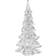 Badash Crystal Christmas Tree Figurine 12"