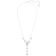 Swarovski Lilia Y Necklace - Silver/Transparent