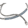 John Hardy Pull Through Station Bracelet - Silver/Aquamarine