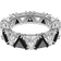 Swarovski Ortyx Cocktail Ring - Silver/Black/Transparent