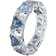 Swarovski Ortyx Cocktail Ring - Silver/Blue/Transparent