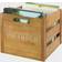 Victrola Wooden Record Crate Storage Box