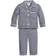 Petite Plume Gingham Twill Pajama Set - Navy