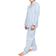 Petite Plume Boy's Gingham Pajama Set - Light Blue