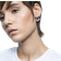 Swarovski Chroma Stud Earrings - Silver/Pink/Transparent
