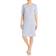 Eileen Fisher V Neck Elbow Sleeve Dress - Insky