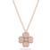 Swarovski Latisha Flower Pendant Necklace - Rose Gold/Pink