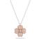Swarovski Latisha Flower Pendant Necklace - Silver/Pink
