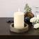 Stonebriar Collection Pillar Ivory Candle 9.8" 6