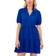 CeCe Women's Tiered V-Neck Babydoll Dress - Deep Royal Blue