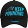 New Era Carolina Panthers Keep Pounding Trucker 9FORTY Snapback Hat Men - Black