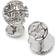 Cufflinks Inc Star Wars 3D Death Star II Cufflinks - Silver