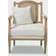 Baxton Studio Vallea Armchair 33.9"