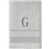 SKL Home Monogram G Bath Towel White (137.16x71.12)