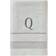 SKL Home Monogram Q Bath Towel White (137.16x71.12)