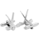 Cufflinks Inc Golf Clubs Cufflinks - Silver