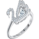 Swarovski Dancing Swan Ring - Silver/Transparent