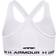 Under Armour Girl's Crossback Sports Bra - White/Black (1369971-100)