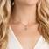 Swarovski Dazzling Swan Y Necklace - Rose Gold/Transparent/Pink