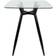 Lumisource Clara Mid Century Modern Bar Table 30x30"