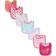 Luvable Friends Drooler Bib with Waterproof Back 7-pack Pink Balloon