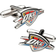 Cufflinks Inc Oklahoma City Thunder Cufflinks - Silver/Multicolour