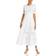 LoveShackFancy Edie Midi Dress - White