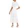 LoveShackFancy Edie Midi Dress - White