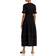 LoveShackFancy Edie Midi Dress - Black