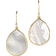 Ippolita Rock Candy Small Teardrop Earrings - Gold/White