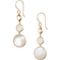 Ippolita Lollipop Small Drop Earrings - Gold/White