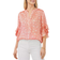 Vince Camuto Floral Flutter Sleeve Top - Canyon Cor