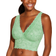 Cosabella Never Say Never Curvy Plungie Longline Bralette - Ghana Green