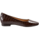 Trotters Honor W - Dark Brown Croco