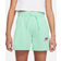 Nike Older Kid's Sportswear Club French Terry Shorts - Mint Foam/Violet Shock (DA1405-379)