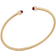 David Yurman Cablespira Bracelet - Gold/Garnet/Diamonds