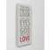 Stupell Industries God Loves Everyone Be Kind Typography Inspirational Wall Decor 1.5x24"