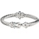 David Yurman Buckle Bracelet - Silver/Topaz/Diamonds