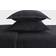 Serta Simply Clean Duvet Cover Black (264.16x228.6cm)