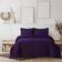 Tribeca Living Brisbane Oversized Quilts Purple (243.84x233.68)