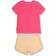 Sanetta Girl's Hawaiian Feeling Pajamas Short - Pink (232738-38048)