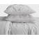 Serta Simply Clean Pleated Duvet Cover Grey (264.16x228.6cm)