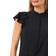 CeCe Pintucked Button Front Blouse - Rich Black