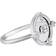 Swarovski North Ring - Silver/Tranparent