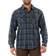Smith Plaid 2-Pocket Flannel Shirt - Blue Medium