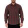 Smith Plaid 2-Pocket Flannel Shirt - Red Medium/Gray