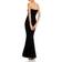 Norma Kamali Fishtail Strapless Gown - Black